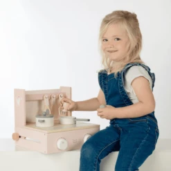 Label-Label - Opvouwbaar Kooktoestel - Roze -Kinderspeelgoed Winkel label label opvouwbaar kooktoestel roze a393360 2
