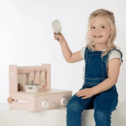 Label-Label - Opvouwbaar Kooktoestel - Roze -Kinderspeelgoed Winkel label label opvouwbaar kooktoestel roze a393360 3