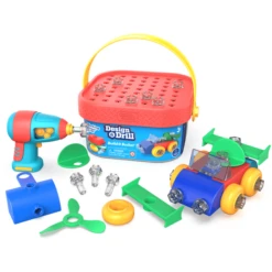 Learning Resources ® Design & Drill® Build -It Emmer -Kinderspeelgoed Winkel learning resources design amp drill build it emmer a375775 4