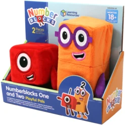 Learning Resources ® Nummer Blocks Een En Twee Speelse Vriendjes -Kinderspeelgoed Winkel learning resources nummer blocks een en twee speelse vriendjes a375793 3