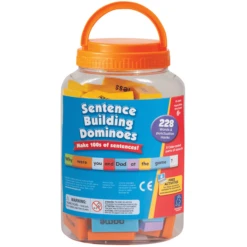 Learning Resources ® Zinsbouw Domino -Kinderspeelgoed Winkel learning resources zinsbouw domino a314099 2