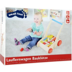 Small Foot LEGLER Loopwagen "Bouwstenen" -Kinderspeelgoed Winkel legler loopwagen bouwstenen a096010 3