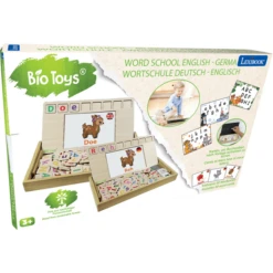 LEXIBOOK Bio Toys Word School Tweetalig: Engels - Duits -Kinderspeelgoed Winkel lexibook bio toys word school tweetalig engels duits a408283 3