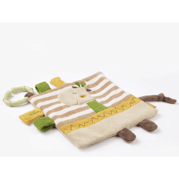 Fehn Loopy & Lotta Knetterdoek Giraf Met Ring 5 Fehn Loopy & Lotta Knetterdoek Giraf Met Ring - Image 3
