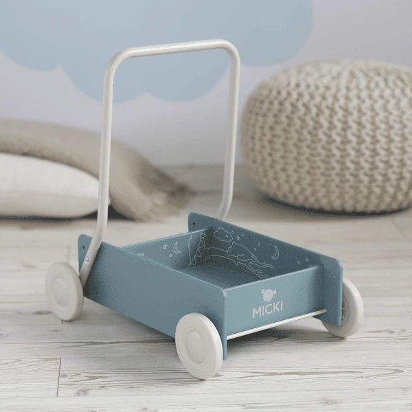 Micki Baby Walker Blauw 4 Micki Baby Walker Blauw - Image 2