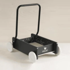 Micki Baby Walker Premium Zwart -Kinderspeelgoed Winkel micki baby walker premium zwart a360546 1