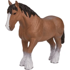 Mojo Horse S Toy Clydesdale Horse Bruin -Kinderspeelgoed Winkel mojo horse s toy clydesdale horse bruin a360508 2