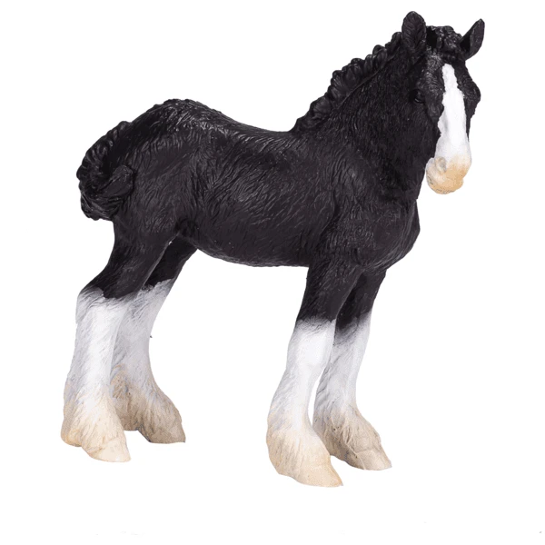 Mojo Horse S Toy Horse Shire Veulen Zwart 6 Mojo Horse S Toy Horse Shire Veulen Zwart - Afbeelding 4