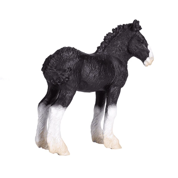 Mojo Horse S Toy Horse Shire Veulen Zwart 7 Mojo Horse S Toy Horse Shire Veulen Zwart - Afbeelding 5