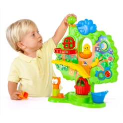 MOLTO Activity Boomhut Met Figuren En Geluid -Kinderspeelgoed Winkel molto activity boomhut met figuren en geluid a397610 1