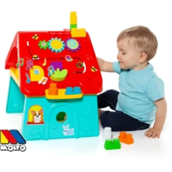 MOLTO Activity Huis Met Accessoires 10 Bouwstenen -Kinderspeelgoed Winkel molto activity huis met accessoires 10 bouwstenen a397540 1