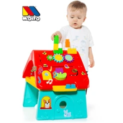 MOLTO Activity Huis Met Accessoires 10 Bouwstenen -Kinderspeelgoed Winkel molto activity huis met accessoires 10 bouwstenen a397540 2