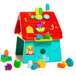 MOLTO Activity Huis Met Accessoires 10 Bouwstenen -Kinderspeelgoed Winkel molto activity huis met accessoires 10 bouwstenen a397540 3