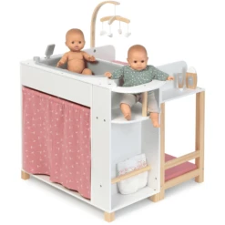 MUSTERKIND ® Dolls' Centre "Viola" Wit/naturel/oudroze -Kinderspeelgoed Winkel musterkind dolls centre viola wit naturel oudroze a392688 3