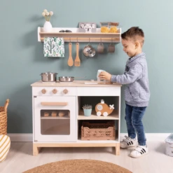 MUSTERKIND ® Speel Keuken- Magnolia - Wit/natuurlijk -Kinderspeelgoed Winkel musterkind speel keuken magnolia wit natuurlijk a301990 2