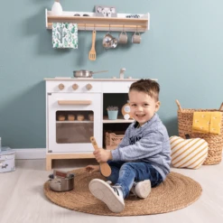 MUSTERKIND ® Speel Keuken- Magnolia - Wit/natuurlijk -Kinderspeelgoed Winkel musterkind speel keuken magnolia wit natuurlijk a301990 3