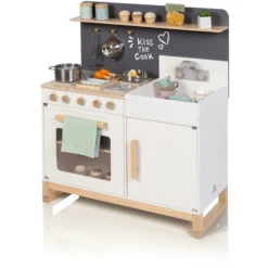 MUSTERKIND Speelkeuken Wit/natuurlijke