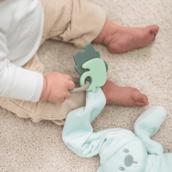 Nattou Bijtring Eend & Olifant Grijs 5 Nattou Bijtring Eend & Olifant Grijs - Image 3