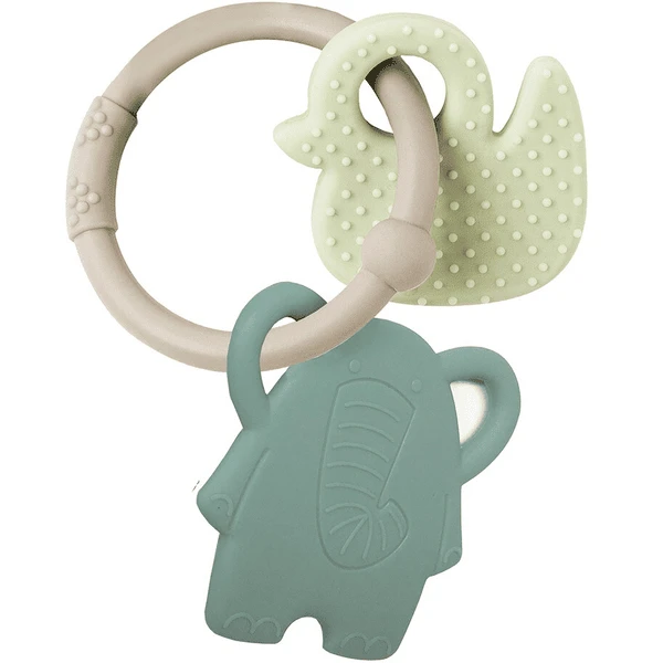 Nattou Bijtring Eend & Olifant Grijs 6 Nattou Bijtring Eend & Olifant Grijs - Image 4