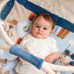 Nattou Jim & Bob Speelkussen Met Strik -Kinderspeelgoed Winkel nattou jim bob speelkussen met strik a343573 1