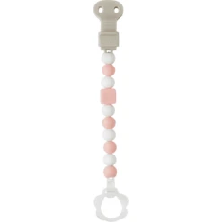 Nattou Lapidou - Speenketting, Roze-wit -Kinderspeelgoed Winkel nattou lapidou speenketting roze wit a229201 3