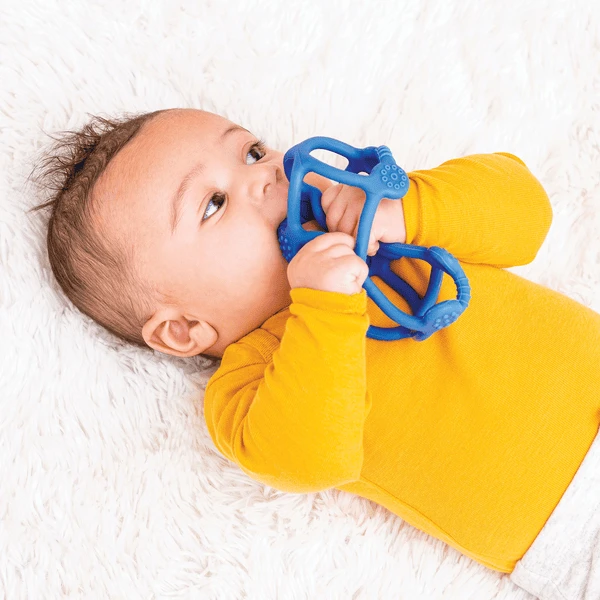 Nattou Set Ballen Petrol Blauw + Lichtblauw 4 Nattou Set Ballen Petrol Blauw + Lichtblauw - Image 2