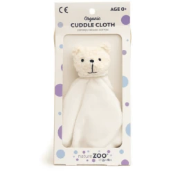 NatureZoo Of Denmark Knuffeldoek IJsbeer Cremewit -Kinderspeelgoed Winkel naturezoo of denmark knuffeldoek ijsbeer cremewit a284221 1