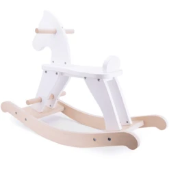 New Classic Toys® New Class Ic Toys Rocking Horse-white -Kinderspeelgoed Winkel new class ic toys rocking horse white a300936 1
