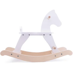 New Classic Toys® New Class Ic Toys Rocking Horse-white -Kinderspeelgoed Winkel new class ic toys rocking horse white a300936 2