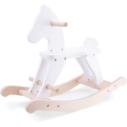 New Classic Toys® New Class Ic Toys Rocking Horse-white -Kinderspeelgoed Winkel new class ic toys rocking horse white a300936 3