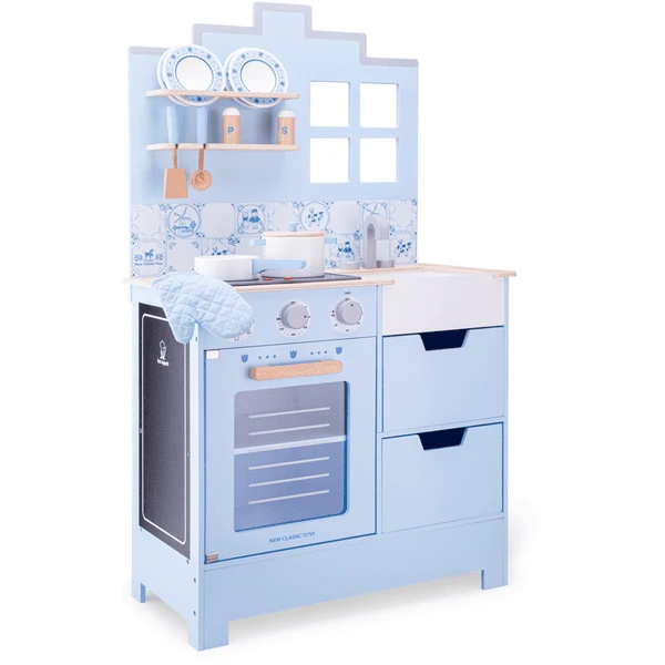 New Classic Toys® New Classic Toys Kinderkeuken - Delfts Blauw 3 New Classic Toys® New Classic Toys Kinderkeuken - Delfts Blauw