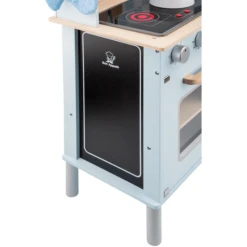 New Classic Toys® New Classic Toys Speelkeuken - Modern Blauw Met Kookplaat -Kinderspeelgoed Winkel new classic toys speelkeuken modern blauw met kookplaat a300926 2