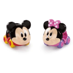 Oball Disney Mickey En Minnie Mouse Cars, 2 Stuks.