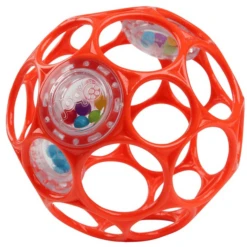 Oball™ Rattle Rood 10 Cm
