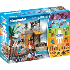PLAYMOBIL ® Mijn Cijfers: Island Van De Piraten