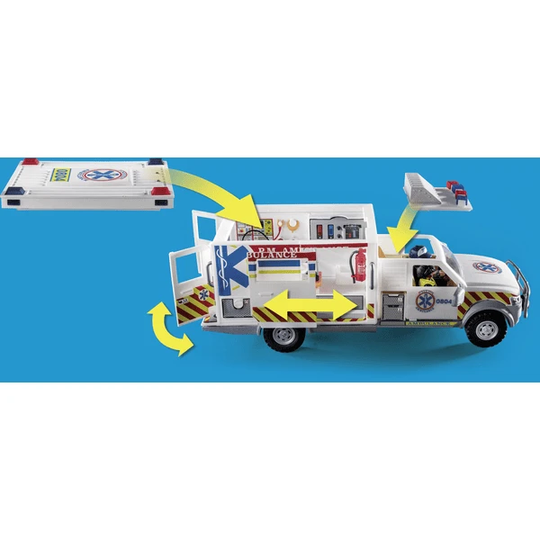PLAYMOBIL ® Reddingsvoertuig US Ambulance 5 PLAYMOBIL ® Reddingsvoertuig US Ambulance - Image 3