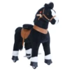 PonyCycle ® Black Met Rem En Geluid - Klein -Kinderspeelgoed Winkel ponycycle black met rem en geluid klein a313689