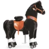 PonyCycle ® Black With White Hoof Horse -Kinderspeelgoed Winkel ponycycle black with white hoof horse a338461