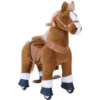 PonyCycle ® Bruin Met Rem En Geluid - Klein -Kinderspeelgoed Winkel ponycycle bruin met rem en geluid klein a313688