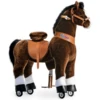 PonyCycle® Chocolate Brown With White Hoof Horse 2 PonyCycle® Chocolate Brown With White Hoof Horse -Kinderspeelgoed Winkel ponycycle chocolate brown with white hoof horse a338458