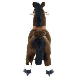 PonyCycle ® Donkerbruin Met Rem En Geluid - Klein 9 PonyCycle ® Donkerbruin Met Rem En Geluid - Klein -Kinderspeelgoed Winkel ponycycle donkerbruin met rem en geluid klein a313687 2