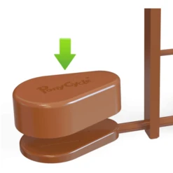 PonyCycle ® Pedal Pads - Pedal Adapter Voor U-Types, Bruin 8 PonyCycle ® Pedal Pads - Pedal Adapter Voor U-Types, Bruin -Kinderspeelgoed Winkel ponycycle pedal pads pedal adapter voor u types bruin a315975 1