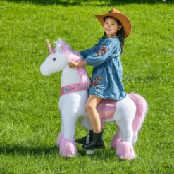 PonyCycle ® Roze Eenhoorn -Kinderspeelgoed Winkel ponycycle roze eenhoorn a338465 3