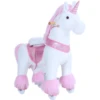 PonyCycle ® Roze Eenhoorn Met Rem - Groot 1 PonyCycle ® Roze Eenhoorn Met Rem - Groot -Kinderspeelgoed Winkel ponycycle roze eenhoorn met rem groot a313697