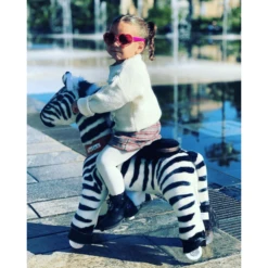 PonyCycle ® Zebra Met Rem - Groot 8 PonyCycle ® Zebra Met Rem - Groot -Kinderspeelgoed Winkel ponycycle zebra met rem groot a313698 1