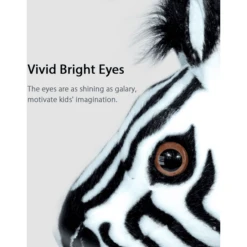 PonyCycle ® Zebra Met Rem - Groot 11 PonyCycle ® Zebra Met Rem - Groot -Kinderspeelgoed Winkel ponycycle zebra met rem groot a313698 4