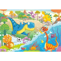 Ravensburger 2 X 12 Puzzel - Favoriete Dino's -Kinderspeelgoed Winkel ravensburger 2 x 12 puzzel favoriete dinos a341637 2