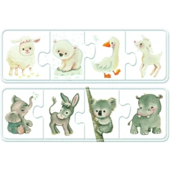 Ravensburger Mijn First Color Puzzels - Mijn Favoriete Dierenkinderen -Kinderspeelgoed Winkel ravensburger mijn first color puzzels mijn favoriete dierenkinderen a273087 2