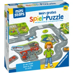 Ravensburger Mini Steps Mijn Grote Speelpuzzel: In De Stad 9 Ravensburger Mini Steps Mijn Grote Speelpuzzel: In De Stad -Kinderspeelgoed Winkel ravensburger mini steps mijn grote speelpuzzel in de stad a319697 3