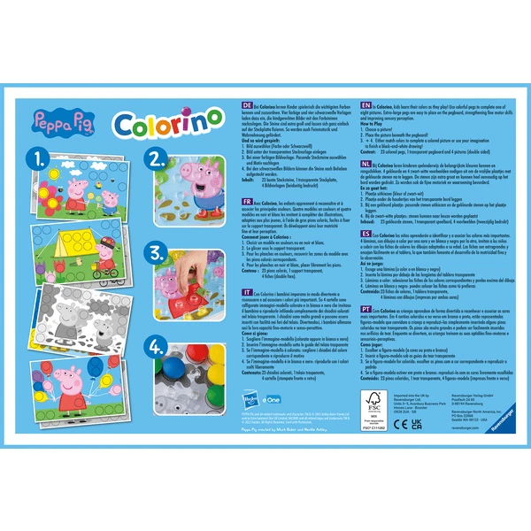 Ravensburger Peppa Pig Color Ino 6 Ravensburger Peppa Pig Color Ino - Image 4